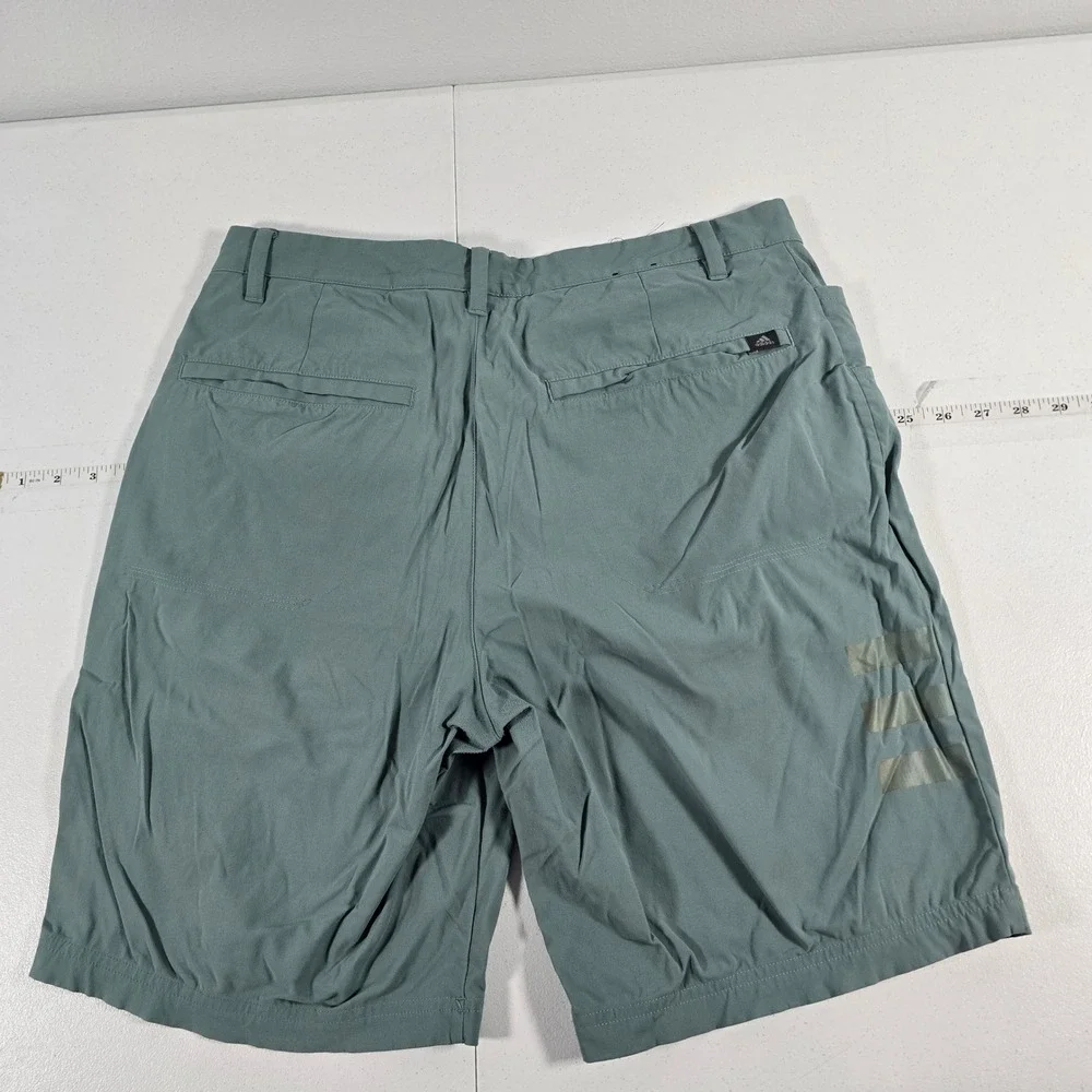 Adidas Adicross‎ Mens Golf Shorts Sage Green Teal Size 32 Performance Activewear